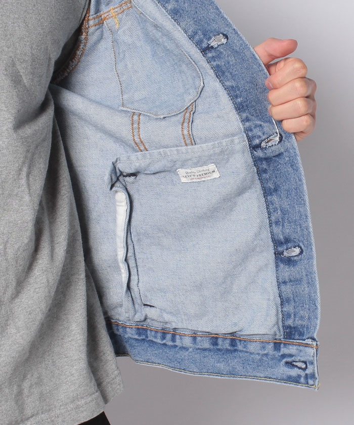 levi's stonewash denim jacket