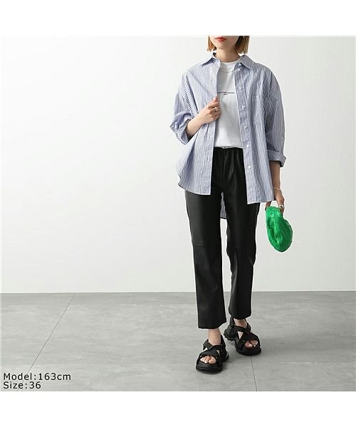 Stella McCartney(ステラマッカートニー)/【STELLA McCARTNEY(ステラマッカートニー)】511240 SMW21 9000 クルーネック 半袖 Tシャツ カットソー ちびロゴ レディース/img08