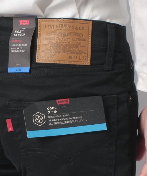 LEVI’S OUTLET(リーバイスアウトレット)/502 TAPER MINERAL BLACK REPREVE COOL WT/img04