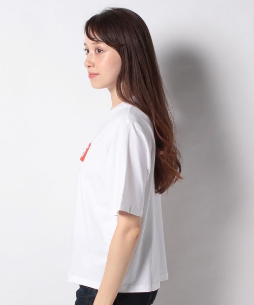 LEVI’S OUTLET(リーバイスアウトレット)/GRAPHIC BOXY TEE BOX TAB PUFF WHITE+ GRA/img01