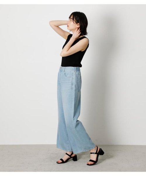 AZUL by moussy(アズールバイマウジー)/EASY DENIM WIDE/img09