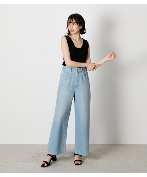 AZUL by moussy(アズールバイマウジー)/EASY DENIM WIDE/img10