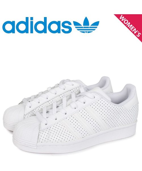 adidas(adidas)/アディダス オリジナルス adidas Originals スーパースター スニーカー レディース SUPERSTAR W ホワイト 白 FV3445'/img09