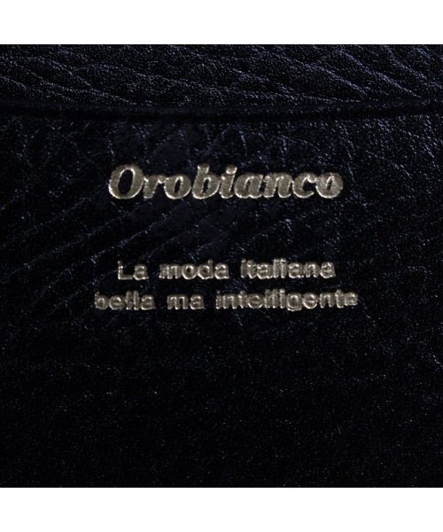 Orobianco(オロビアンコ)/オロビアンコ Orobianco 名刺入れ カードケース メンズ 本革 CARD HOLDER ブラック 黒 ORS－090900/img11
