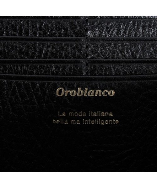 Orobianco(オロビアンコ)/オロビアンコ Orobianco 財布 長財布 メンズ ラウンドファスナー LONG WALLET ブラック 黒 ORS－092600/img10
