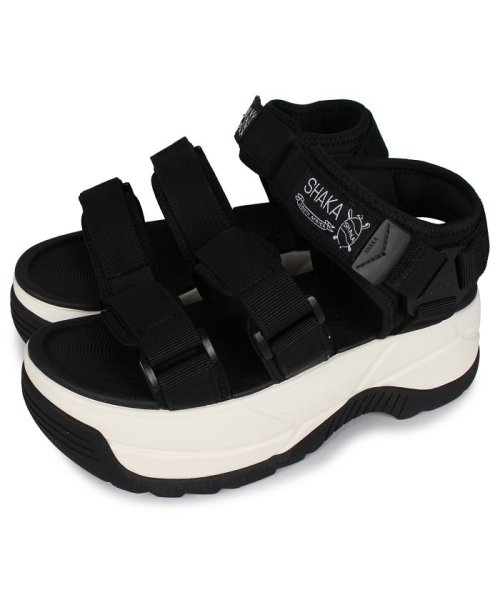Shaka シャカ ネオバンジー チャンキー サンダル スポーツサンダル レディース 厚底 Neo Bungy Chunky ブラック 黒 シャカ Shaka Magaseek Shaka シャカ ネオバンジー チャンキー サンダル スポーツサンダル レディース 厚底 Neo Bungy Chunky ブラック 黒 シャカ Shaka Magaseek