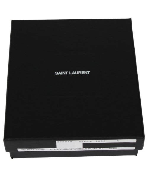 SAINT LAURENT PARIS(サンローラン パリ)/サンローラン パリ SAINT LAURENT PARIS パスケース カードケース ID 定期入れ メンズ 本革 スタッズ CARD CASE ブラック 黒 /img07