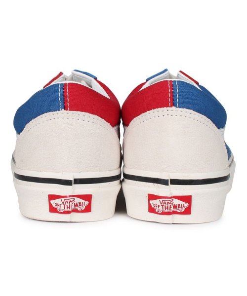クーポン Vans ヴァンズ オールドスクール スニーカー メンズ レディース バンズ Old Skool 36 Dx ブルー Vn0a38g2xfn ヴァンズ Vans Magaseek