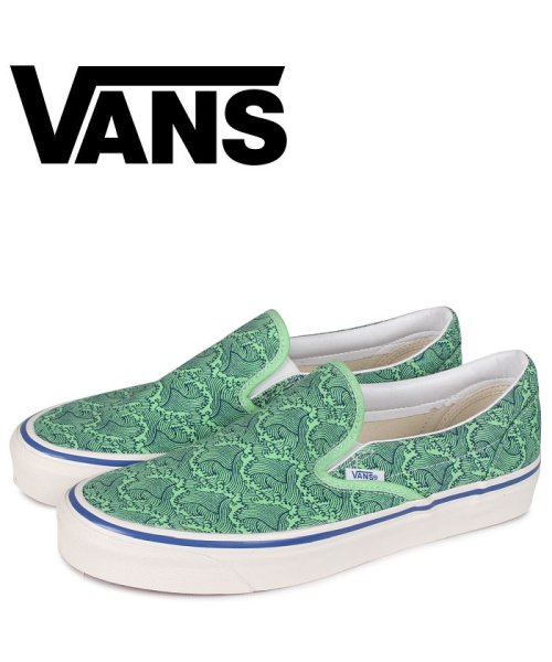Vans ヴァンズ スニーカー スリッポン メンズ バンズ Classic Slip On 98 Dx グリーン Vn0a3jexwvt 503334865 ヴァンズ Vans Magaseek