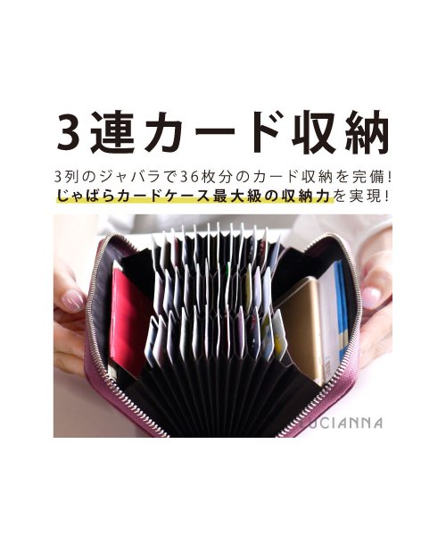 exrevo(エクレボ)/カードケース じゃばら 大容量 本革 スキミング防止 磁気防止 通帳ケース パスポートケース レディース メンズ/img03