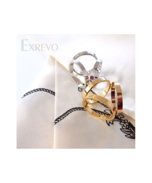 exrevo(エクレボ)/スカーフリング ゴールド スカーフ留め シンプル シングル/img04