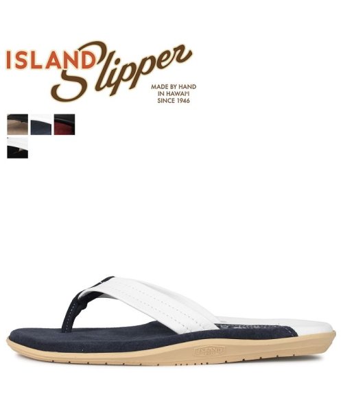 ISLAND SLIPPER(アイランドスリッパ)/アイランドスリッパ ISLAND SLIPPER スエード サンダル トングサンダル メンズ SNAKE SUEDE ブラック ホワイト ネイビー ベージュ レ/img01