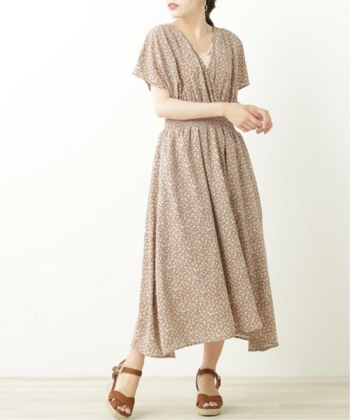 セール レイカズン Ray Cassin 花柄カシュクールワンピース Magaseek