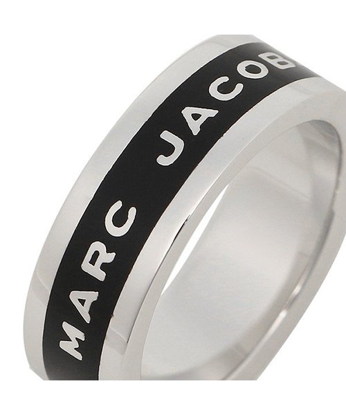  Marc Jacobs(マークジェイコブス)/マークジェイコブス リング アクセサリー レディース MARC JACOBS M0013515 068 ブラック シルバー/img01