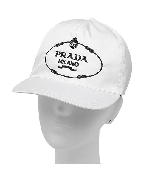 PRADA(プラダ)/プラダ 帽子 メンズ レディース PRADA 1HC179 2EK1 F0964 ホワイト/img05