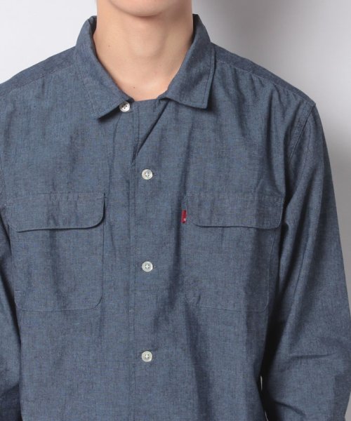 LEVI’S OUTLET(リーバイスアウトレット)/LS RELAXED SAFARI SHIRT  COOLMAX CHAMBRA/img03