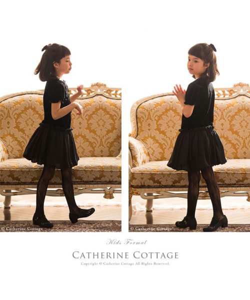 Catherine Cottage(キャサリンコテージ)/ベロアローウエストワンピース/img16