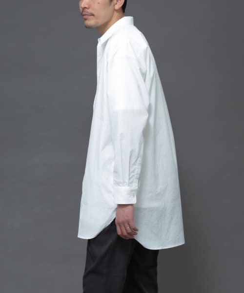 URBAN RESEARCH ROSSO(URBAN　RESEARCH　ROSSO（MEN）)/『XLサイズあり』丸井織物ロングシャツ/img02