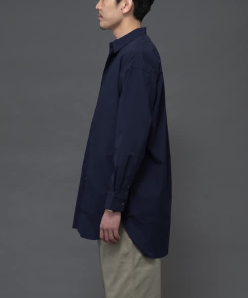 URBAN RESEARCH ROSSO(URBAN　RESEARCH　ROSSO（MEN）)/『XLサイズあり』丸井織物ロングシャツ/img09