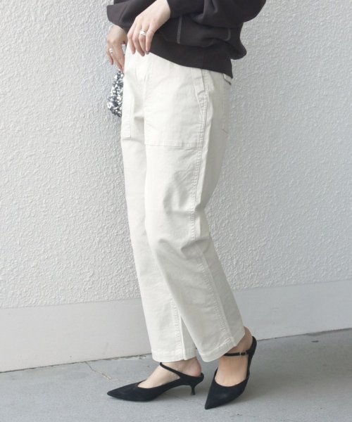 SHIPS WOMEN(シップス　ウィメン)/《一部追加予約》* ベーシック ベイカー パンツ 24SS ◆/img19