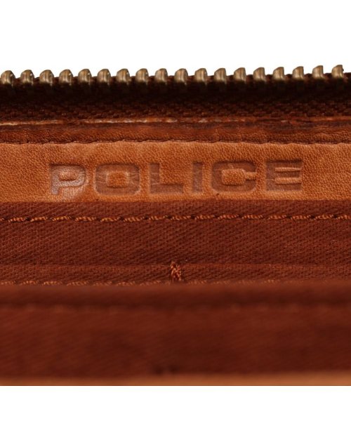 ポリス Police 財布 長財布 メンズ ラヴァーレ ラウンドファスナー Lavare Long Wallet ブラック ネイビー キャメル 黒 Pa 596 ポリス Police Magaseek