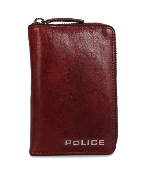 POLICE(ポリス)/ポリス POLICE 財布 長財布 テライオ メンズ ラウンドファスナー 本革 ROUND ZIPPER WALLET ブラック カーキ ダーク ブラウン 黒 /img13