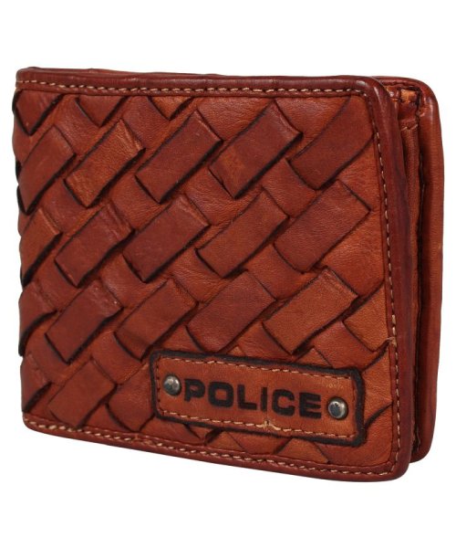 POLICE(ポリス)/ポリス POLICE 財布 二つ折り メンズ メッシュ MESH WALLET ブラック ブラウン カーキ 黒 PA－70301/img12