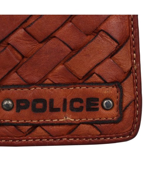 POLICE(ポリス)/ポリス POLICE 財布 二つ折り メンズ メッシュ MESH WALLET ブラック ブラウン カーキ 黒 PA－70301/img15