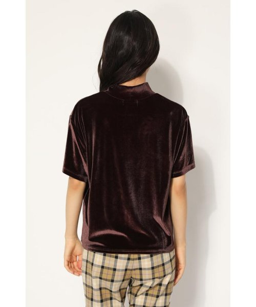 LAGUA GEM(ラグアジェム)/VELOUR HIGH NECK T／SH/img11