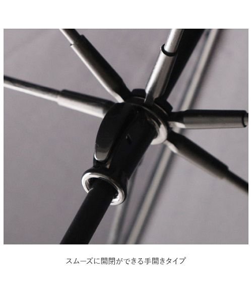 BACKYARD FAMILY(バックヤードファミリー)/CONVERSE コンバース 軽量雨傘 ワンポイント刺繍 60cm/img04