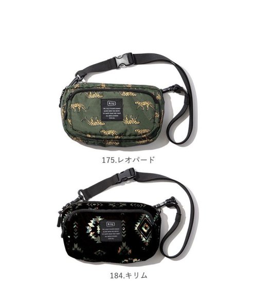 BACKYARD FAMILY(バックヤードファミリー)/キウ Kiu 300D フロントポケット ミニ ショルダーバッグ MINI SHOULDER BAG/img11