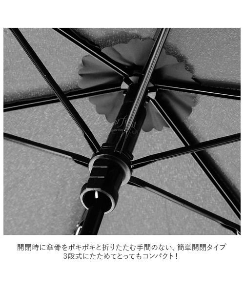 BACKYARD FAMILY(バックヤードファミリー)/NEW極軽カーボン 折りたたみ傘 50cm/img04