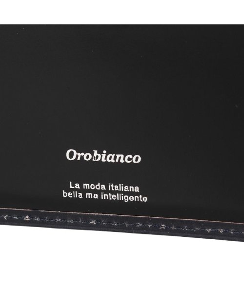 Orobianco(オロビアンコ)/オロビアンコ Orobianco 財布 二つ折り メンズ 本革 BI－FOLD WALLET ブラック ネイビー ダーク ブラウン 黒 ORS－061709/img03