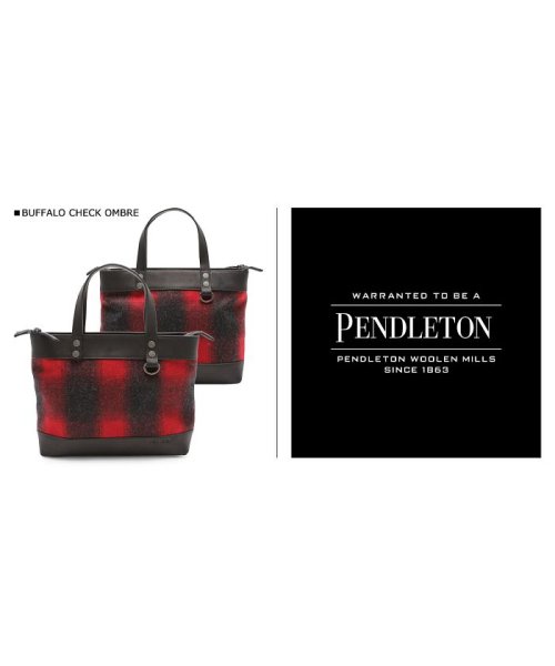 PENDLETON(ペンドルトン)/ペンドルトン PENDLETON バッグ トートバッグ ショルダー WOOL BAG WITH STRAP メンズ レディース レッド GD143/img01