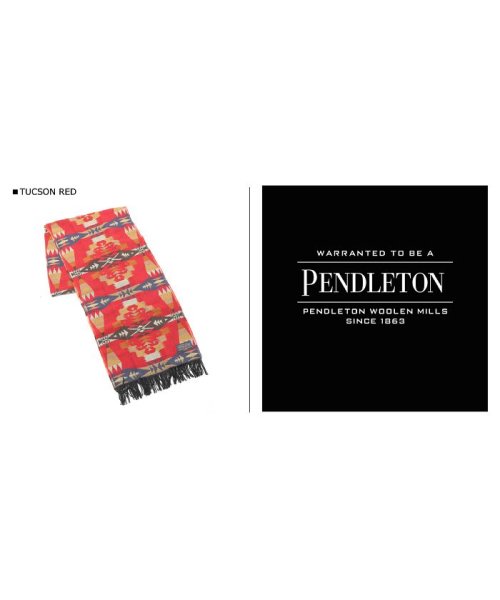 PENDLETON(ペンドルトン)/ペンドルトン PENDLETON マフラー メンズ レディース 大判 ウール JACQUARD MUFFLER GR627/img01