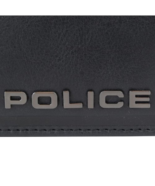 POLICE(ポリス)/ポリス POLICE 財布 二つ折り メンズ レザー EDGE SHORT WALLET ブラック キャメル ダーク ブラウン 黒 PA－58000/img02