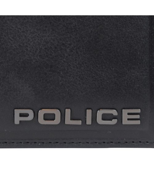 POLICE(ポリス)/ポリス POLICE 財布 長財布 メンズ レザー EDGE LONG WALLET ブラック キャメル ダーク ブラウン 黒 PA－58001/img04