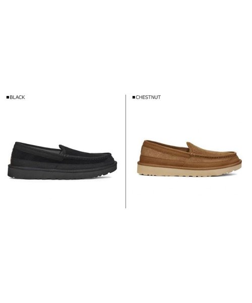 UGG(UGG)/UGG アグ スリッポン モカシン デックス メンズ MENS DEX ブラック ブラウン ダーク グレー 黒 1103901/img01