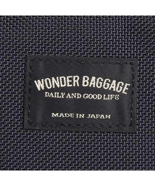 WONDER BAGGAGE(ワンダーバゲージ)/ワンダーバゲージ WONDER BAGGAGE バッグ ショルダーバッグ メンズ GOODMANS SHOULDER M ブラック ネイビー 黒 WB－G－00/img09