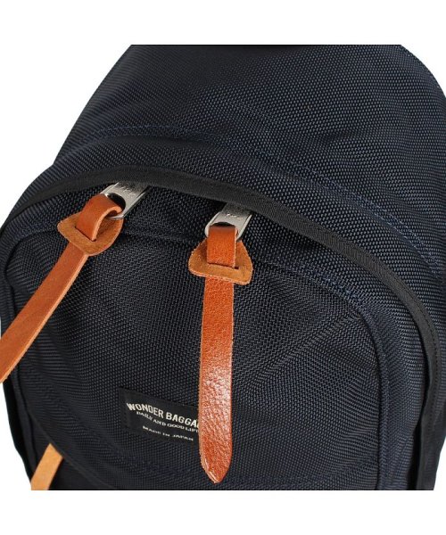 ワンダーバゲージ WONDER BAGGAGE リュック バッグ バックパック メンズ DATPACK ブラック ネイビー 黒 WB－G－001 WONDER BAGGAGE リュック バッグ DATPACK