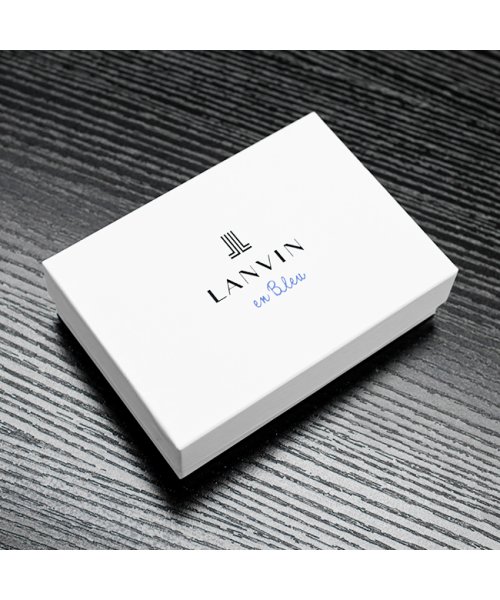 LANVIN(ランバン)/ランバンオンブルー ミニ財布 ミニウォレット コンパクト 小さい 財布 本革 LANVIN en Bleu マダムス 542601/img09