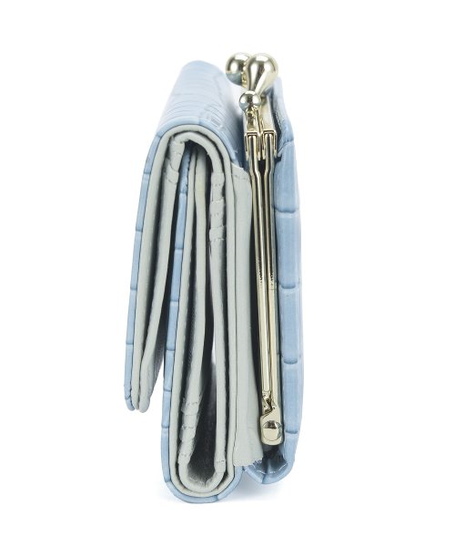 UNGRID bag(アングリッド　バッグ)/シャイニースモールクロコがま口財布/img46