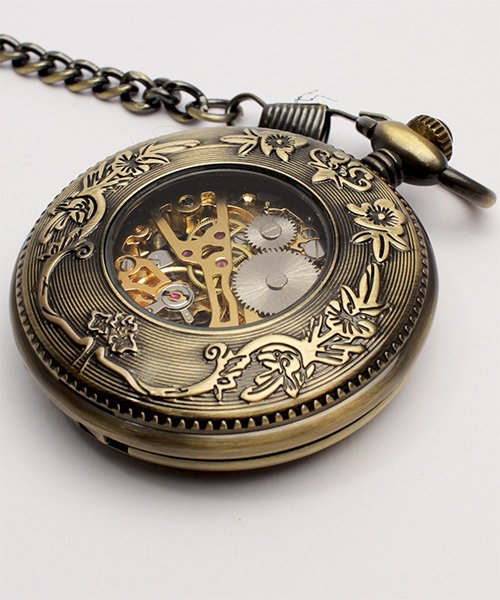 セール 懐中時計 Pwa003 Blk ポケットウォッチ 手巻き 機械式時計 メンズ時計 エスピー Sp Magaseek