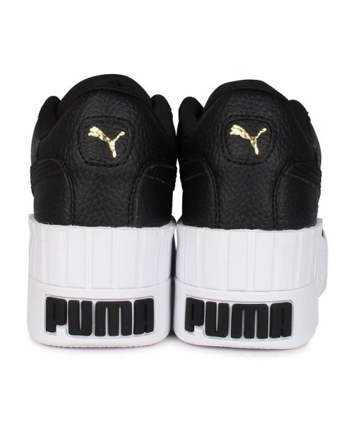 プーマ Puma カリ ウェッジ スニーカー レディース 厚底 Cali Wedge ブラック 黒 プーマ Puma Magaseek