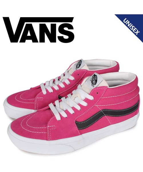 セール Vans ヴァンズ Sk8 Mid スニーカー メンズ レディース バンズ スケートミッド ピンク Vn0a3wm3xgg ヴァンズ Vans Magaseek