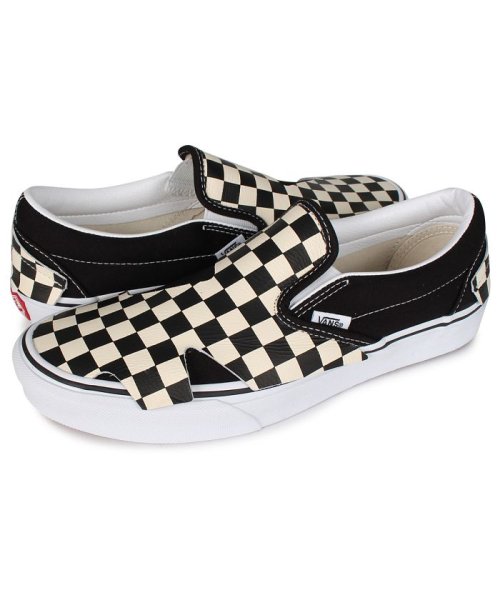 Vans ヴァンズ スリッポン スニーカー クラシック オリガミ メンズ レディース バンズ Classic Slip On Origami ブラック 黒 Vn ヴァンズ Vans Magaseek