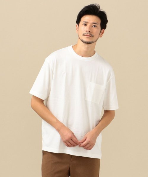 SHIPS MEN(シップス　メン)/SC: BRING Material×オーガニックコットン クルーネック Tシャツ/img01