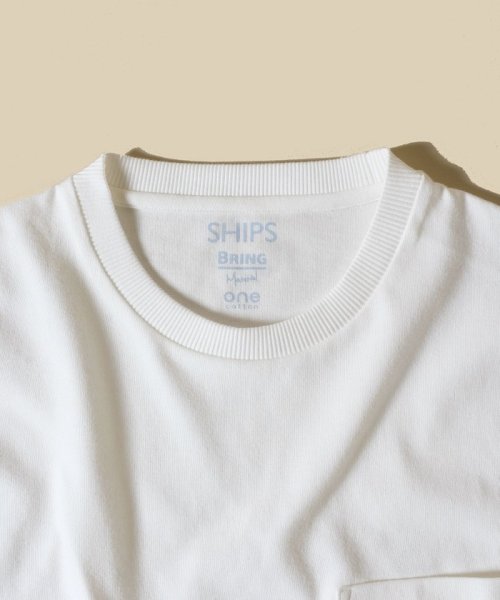 SHIPS MEN(シップス　メン)/SC: BRING Material×オーガニックコットン クルーネック Tシャツ/img26