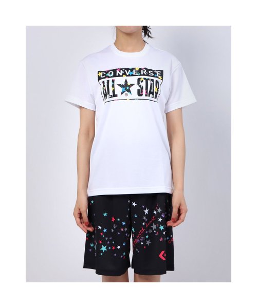 コンバース Converse レディース バスケットボール 半袖tシャツ ウィメンズプリントtシャツ Cb コンバース Converse Magaseek