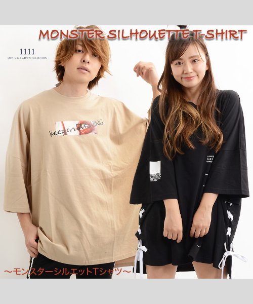 1111clothing(ワンフォークロージング)/ビッグtシャツ メンズ ビッグシルエット レディース tシャツ 半袖 ビッグシルエットtシャツ 半袖tシャツ プリントtシャツ オーバーサイズ tシャツ ロゴt/img06